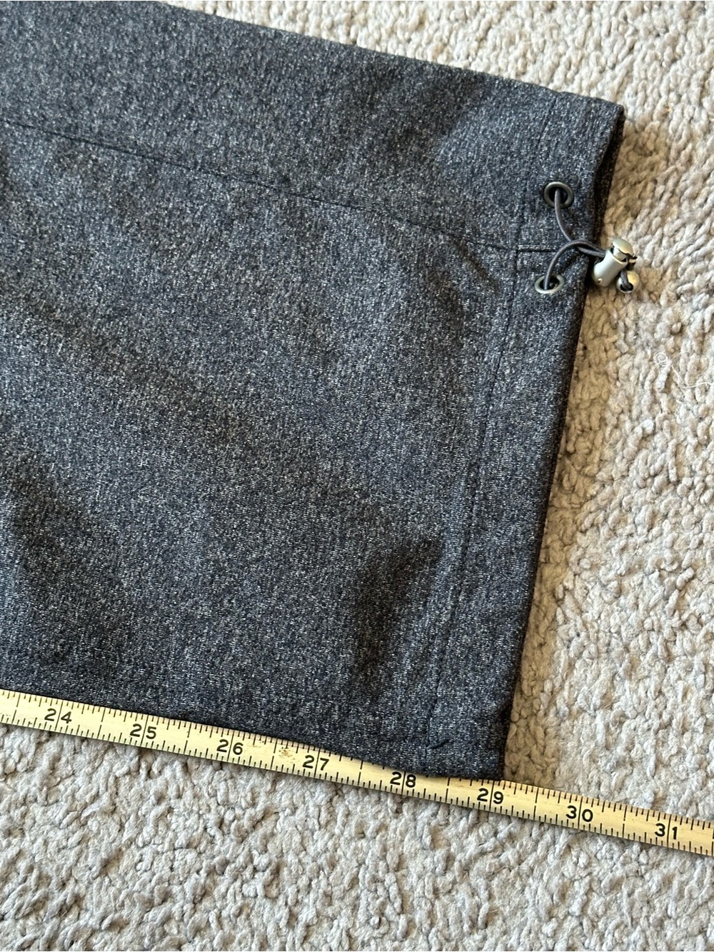 Athleta Bettona Boyfriend Jogger heathered grey size xs - Picture 7 of 8